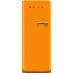 Smeg FAB28YG1 60cm 'Retro Style' Fridge and Ice Box in Yellow with Left Hand Hinge